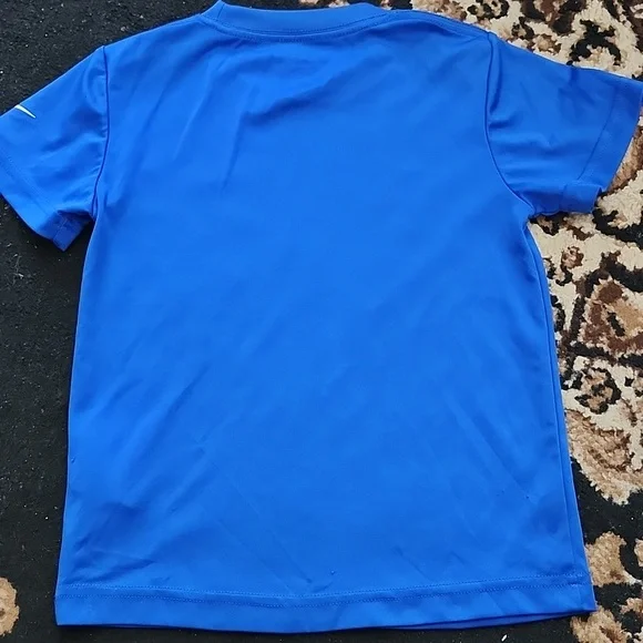 Nike Kids Blue Dri-FIT T-Shirt; Size:6 - Picture 7 of 10